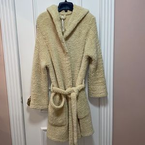 SUPER SOFT robe with hoodie